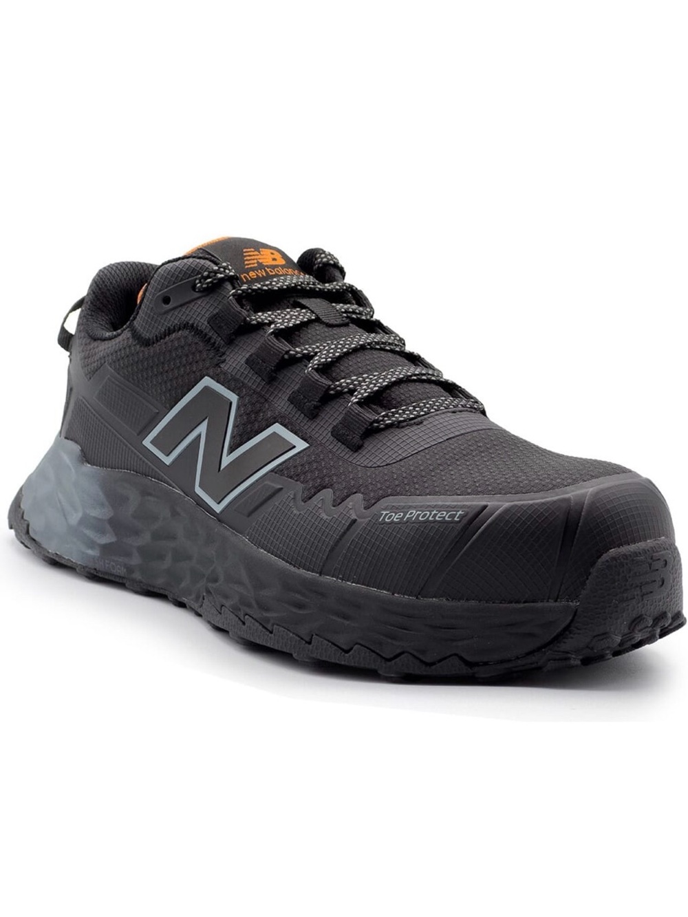 New Balance Women's Cremorne Low Hard Comp Toe Safety Shoes - Black/Grey 9 Wide